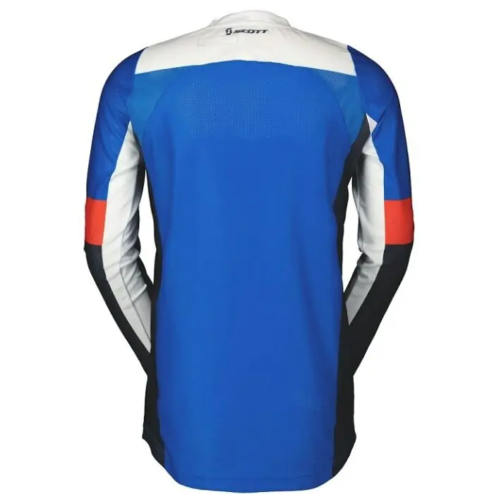 Scott Jersey 450 Angled Light Blau Weiß Rot Gr. M Aktuell