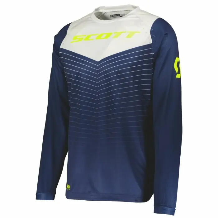 Sale Scott Jersey 350 Dirt Evo Trikot Blau Grau XL