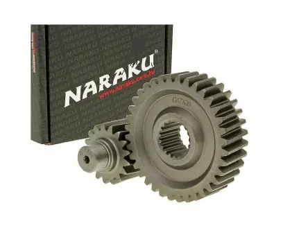 Getriebe sekundär NARAKU Racing 17/36 +31Proz - GY6 125/150 Must-Have