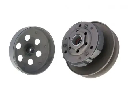 Jetzt Kaufen Wandlereinheit Set VANEZ 107mm m. Kupplung und Glocke kompatibel für Piaggio NRG TPH Zip Runner