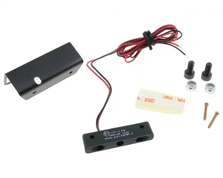 Aktuell Kennzeichen / Nummernschild Beleuchtung LED Mini Micro 12V Universal Motorrad, Roller, Moped, Mokick, Quad