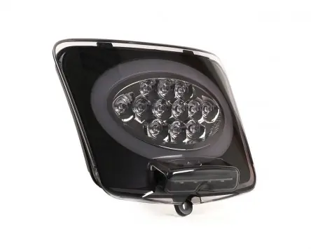 Rücklicht MOTO NOSTRA LED Slimstyle schwarz, kompatibel für Vespa GTS 125-300, GTV (2014-2018, Facelift) Ersatz Rückleuchte Begrenztes Angebot
