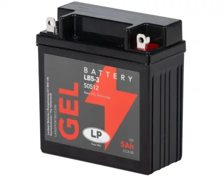 Sichere Zahlung Batterie LANDPORT LB5-3 Gel 12V 5Ah kompatibel für Simson S51 S50 S53 S70 SR50 SR80, Yamaha RD 350, Malaguti F15