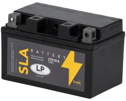 Preiswert Batterie LANDPORT SLA LTZ10-S SLA 12V 8,6Ah kompatibel für Honda CB 1000 R, Kawasaki ZX-6R, KTM Duke 620, Kymco Agility, Vespa ET4, Yamaha MT-07 MT-09