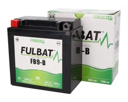Batterie 12V FULBAT FB9-B / 12N9-4B1 / 12N9-BS GEL Echt
