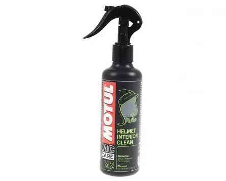Helmet Interior Clean MOTUL M2 250ml, Reiniger für die Innenpolsterung von Helmen, Motorrad, Roller, Moped, Mofa Cleaner Kracherpreis