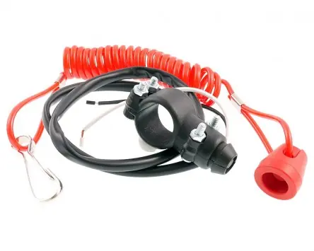 Killswitch Zündunterbrecher rot Schließer mit Klemme STREETLIGHTS Motorrad, Quad Sofort Bestellen