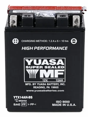 Schnäppchen Yuasa Batterie 12V 12AH YTX14AH-BS Wartungsfrei