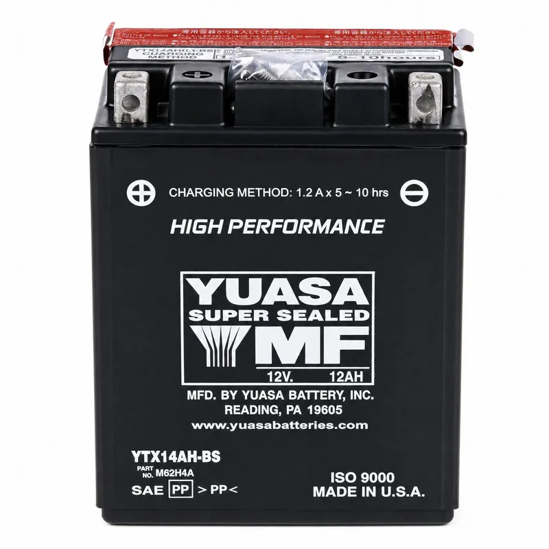 Schnäppchen Yuasa Batterie 12V 12AH YTX14AH-BS Wartungsfrei