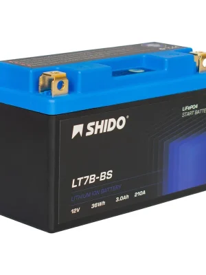 Heißes Angebot Shido Batterie 12V 3AH6AH YT7B-BS Lithium-Ionen 50719