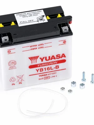 Nur Heute Yuasa Batterie 12V 19AH YB16L-B Blei-Säure 51911 ohne Säurepack