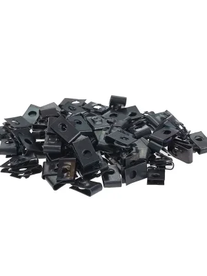 MotoLibre Blechklammern 4,2mm Loch 50er Box schwarz Saisonangebot