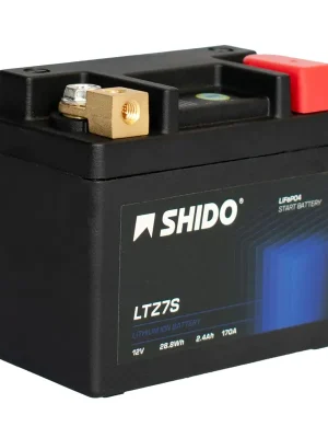 Shido Batterie 12V 2,4AH6AH YTZ7S Lithium-Ionen Sichere Zahlung
