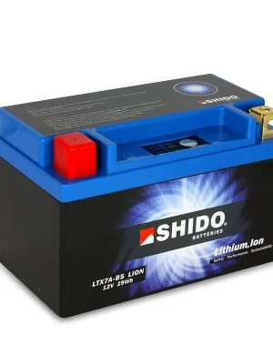 Shido Batterie 12V 2,4AH6AH YTX7A-BS Lithium-Ionen 50615 Must-Have