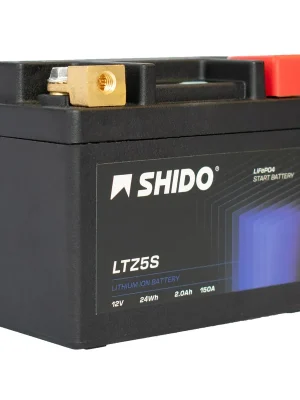 Shido Batterie 12V 2AH4AH YTZ5S Lithium-Ionen Garantierte Lieferung