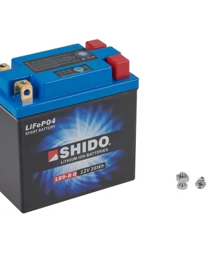 Shido Batterie 12V 3AH8AH YB9-B Lithium-Ionen Beliebt
