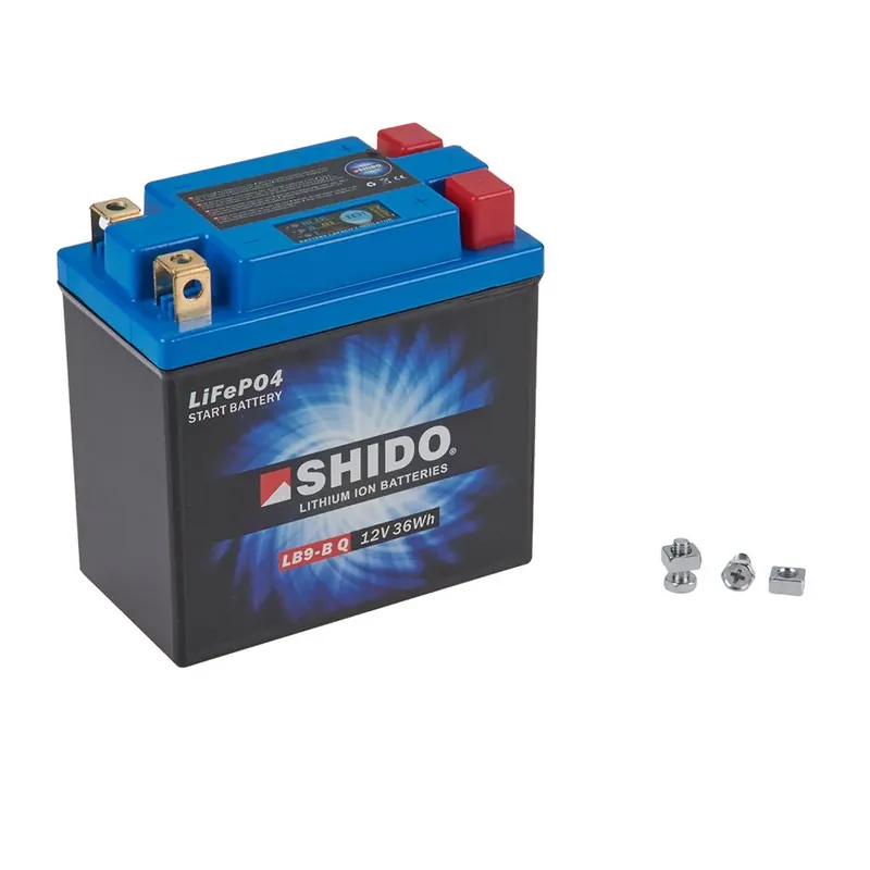 Shido Batterie 12V 3AH8AH YB9-B Lithium-Ionen Beliebt
