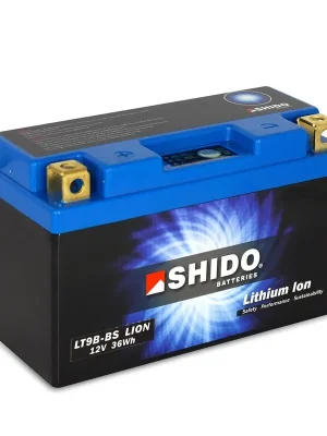 Highlight Shido Batterie 12V 3AH8AH YT9B-BS Lithium-Ionen