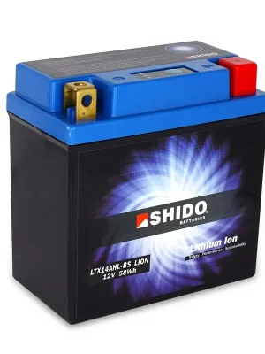 Neue Ware Shido Batterie 12V 4,8AH12AH YTX14AHL-BS Lithium-Ionen