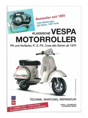 Top-Seller Reparaturanleitung für Vespa Motorroller PK PX COSA