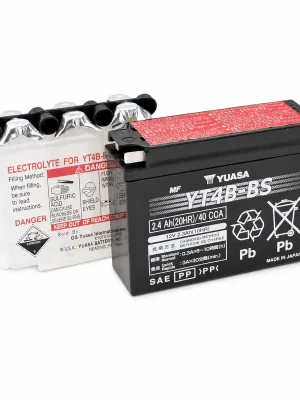 Sofort Bestellen Yuasa Batterie 12V 2,3AH YT4B-BS Wartungsfrei