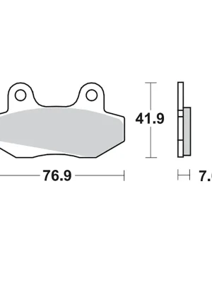 Aktuell Moto-Master Bremsbelag RoadPRO Ceramic
