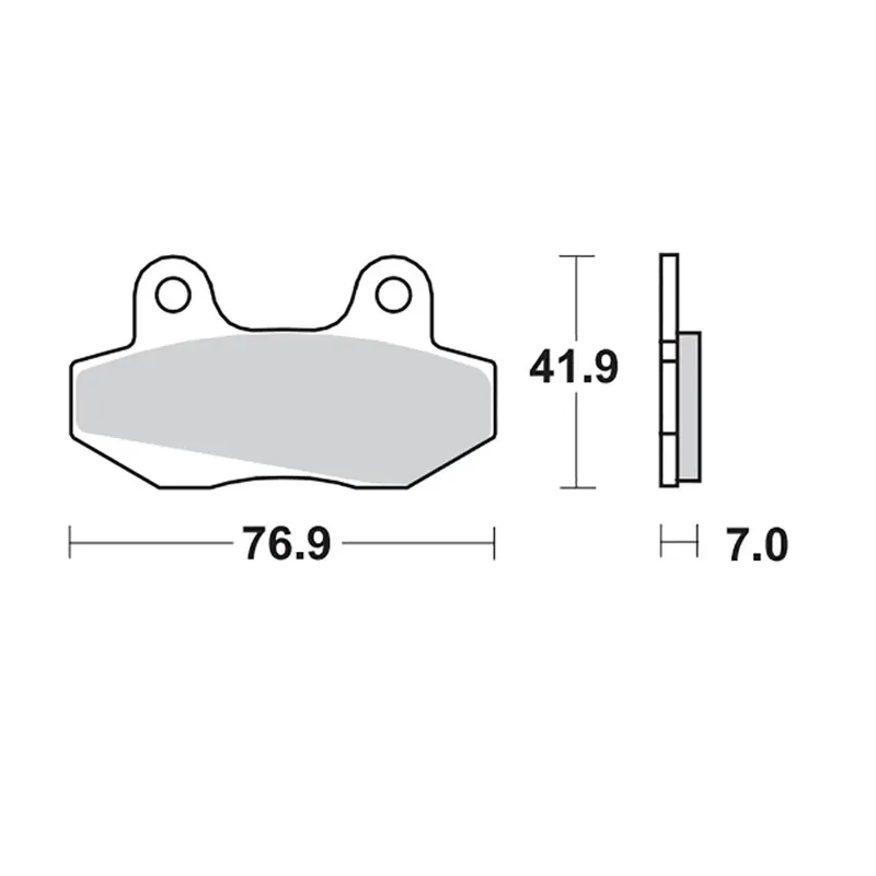 Aktuell Moto-Master Bremsbelag RoadPRO Ceramic