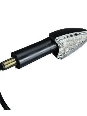 VParts Blinker hinten rechts oder hinten links weiß LED universal mit Mutterbefestigung Top-Seller