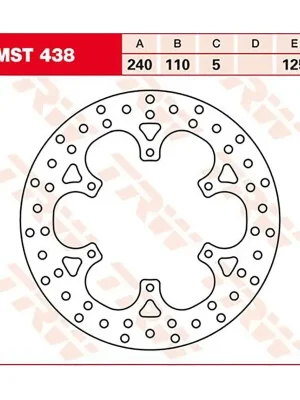 Ausverkauf TRW Bremsscheibe