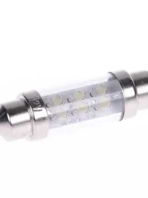 Sofort Bestellen VParts Lampe MotoLibre 12V 5W SV8.5 11x39 klar 6 LED Soffitte