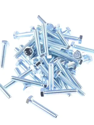 Begrenztes Angebot MotoLibre Schraube M10 60 mm sechskant 50er Set