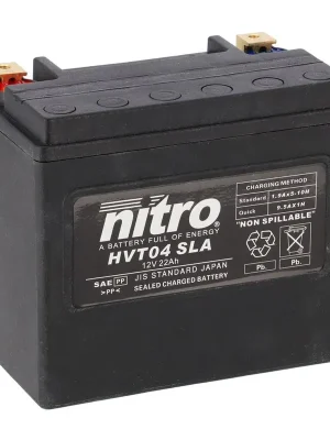 Nitro Batterie 12V 22AH HVT 04 Gel Echt