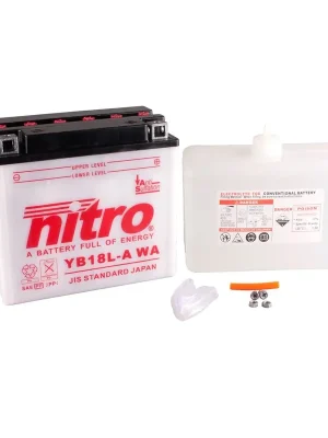 Billig Nitro Batterie 12V 18AH YB18L-A Blei-Säure HC mit Säurepack