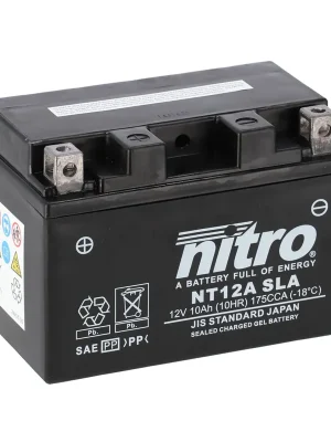 Abverkauf Nitro Batterie 12V 10AH YT12A-BS Gel 51013
