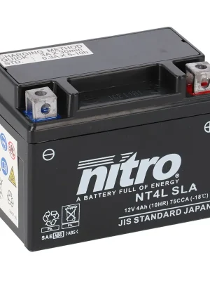 Nitro Batterie 12V 4AH YTX4L-BS Gel 50314 Bestpreis