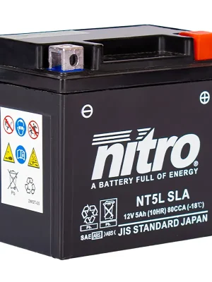 Nitro Batterie 12V 5AH YTX5L-BS YTC5L-BS Gel 50412 Aktuell