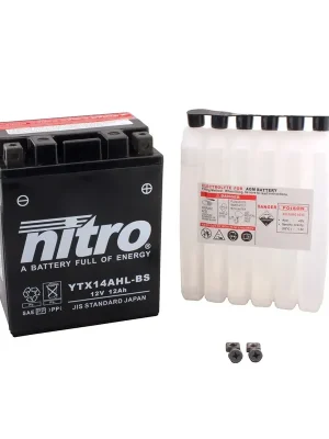 Billig Nitro Batterie 12V 12AH YTX14AHL-BS Wartungsfrei