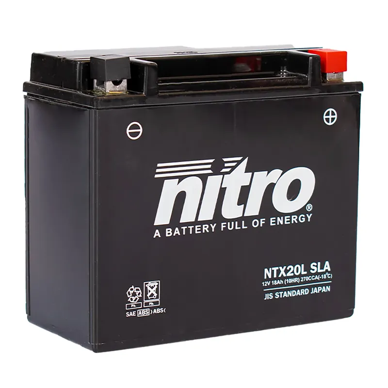 Nitro Batterie 12V 18AH YTX20L-BS Gel 51891 Top-Preis