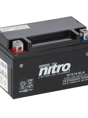 Preisreduziert Nitro Batterie 12V 6AH YTX7A-BS Gel 50615