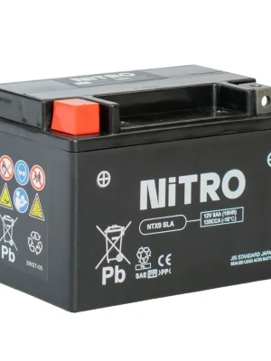 Nitro Batterie 12V 8AH YTX9-BS Gel 50812 Super-Preis