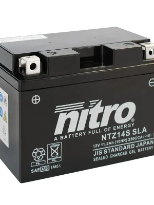 Nitro Batterie 12V 11,2AH YTZ14S Gel Sichere Zahlung