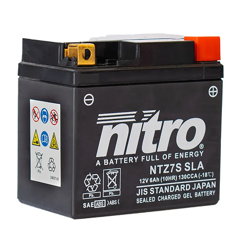 Nur Heute Nitro Batterie 12V 6AH YTZ7S Gel