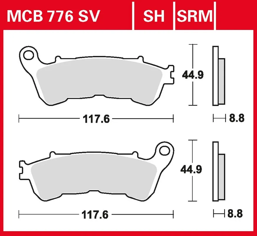 TRW Bremsbelag Performance Comfort Finale Aktion