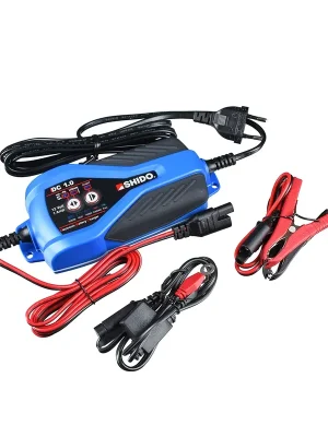 Shido Batterieladegerät DC1 1 Amp. Lithium und Bleisäure geeignet Preisknaller
