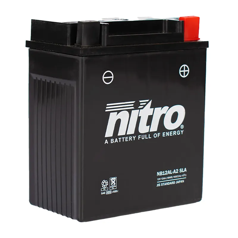 Nitro Batterie 12V 12AH YB12AL-A2 Gel 51213 Rabatt