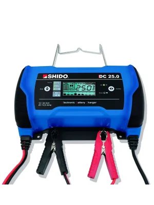 Schnäppchen Shido Batterieladegerät DC25 25 Amp. Lithium und Bleisäure geeignet