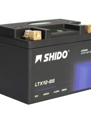 Zertifiziert Shido Batterie 12V 3,5AH10AH YTX12-BS Lithium-Ionen 51012