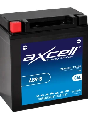AXCELL Batterie 12V YB9-B GEL 50914 Neue Ware