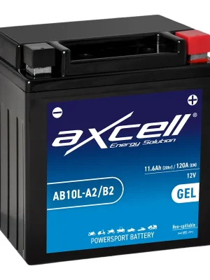 AXCELL Batterie 12V YB10L-A2 GEL 51112 Heißes Angebot