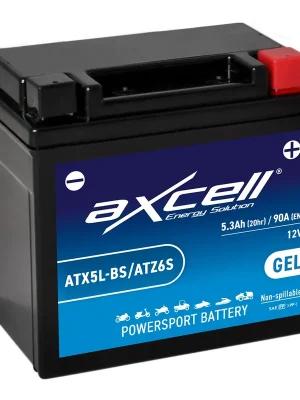 AXCELL Batterie 12V YTX5L-BS GEL High Capacity Neuheit